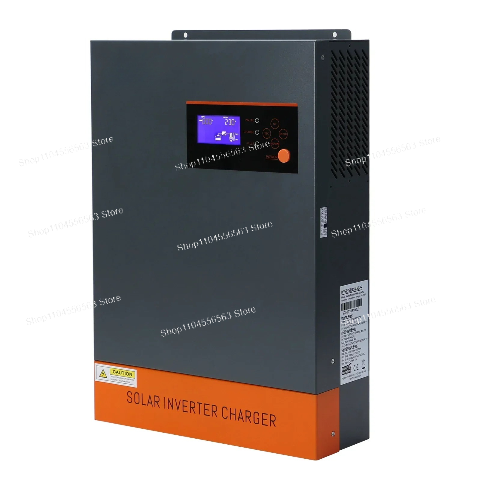 5.5KW 3 Phase Hybrid Solar Inv - огляд і ціна Hybrid Solar Inverter 5.5Kw Mppt 48V