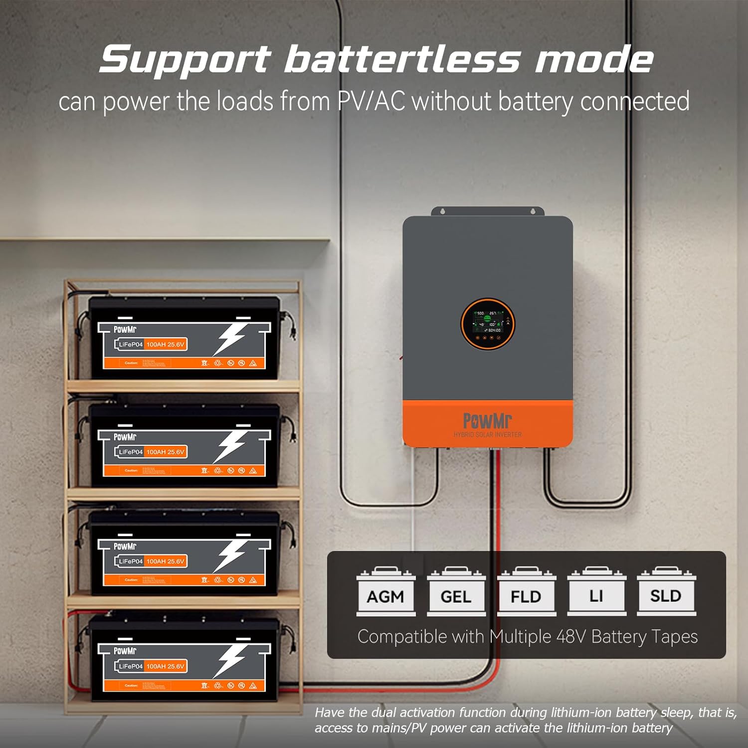 PowMr 16KW 10KW Split Phase In - огляд і ціна Split Phase Inverter 10Kw 110V 220V