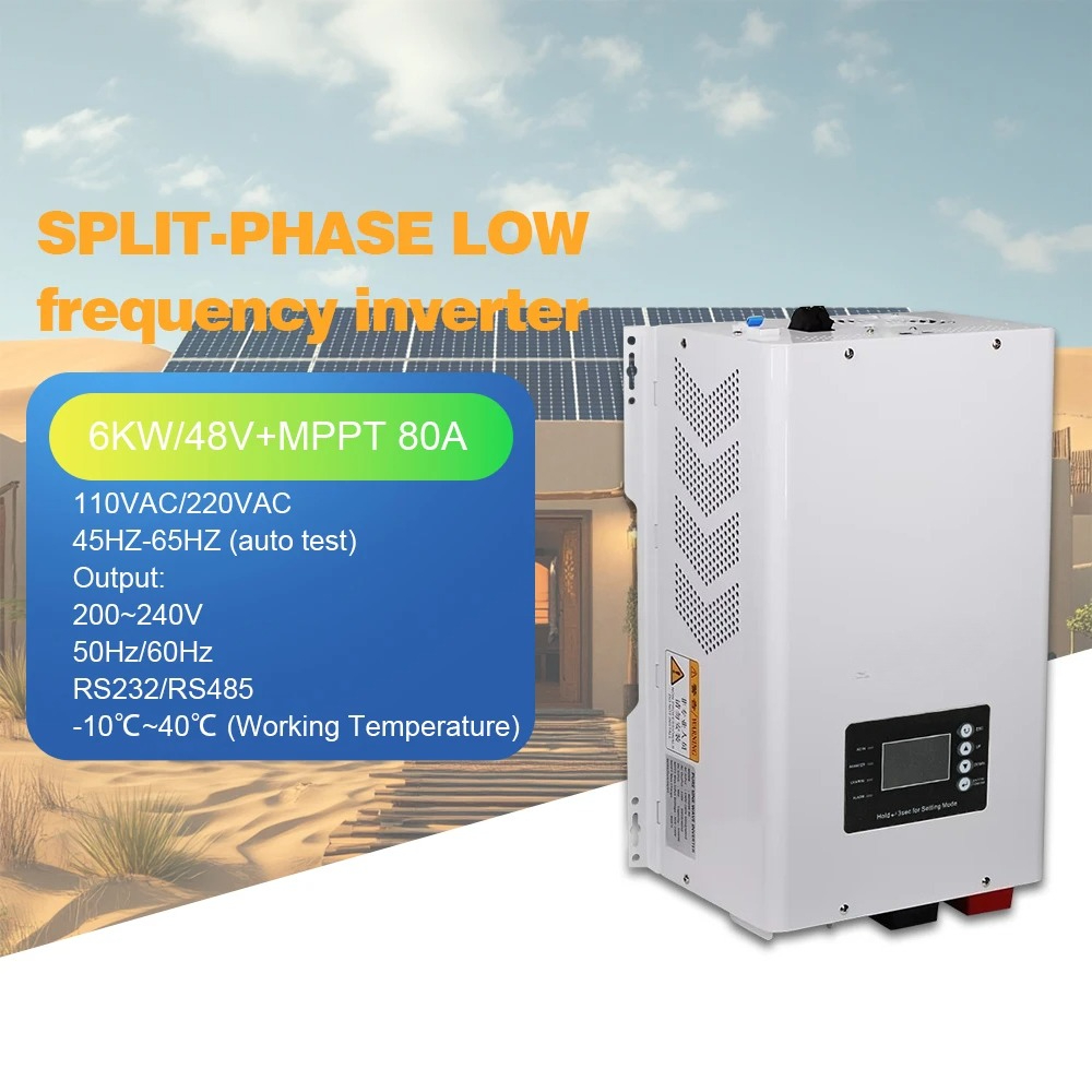 6000W Pure Sine Wave Solar Inv - огляд і ціна Off Grid Solar Inverter 48V 6000W