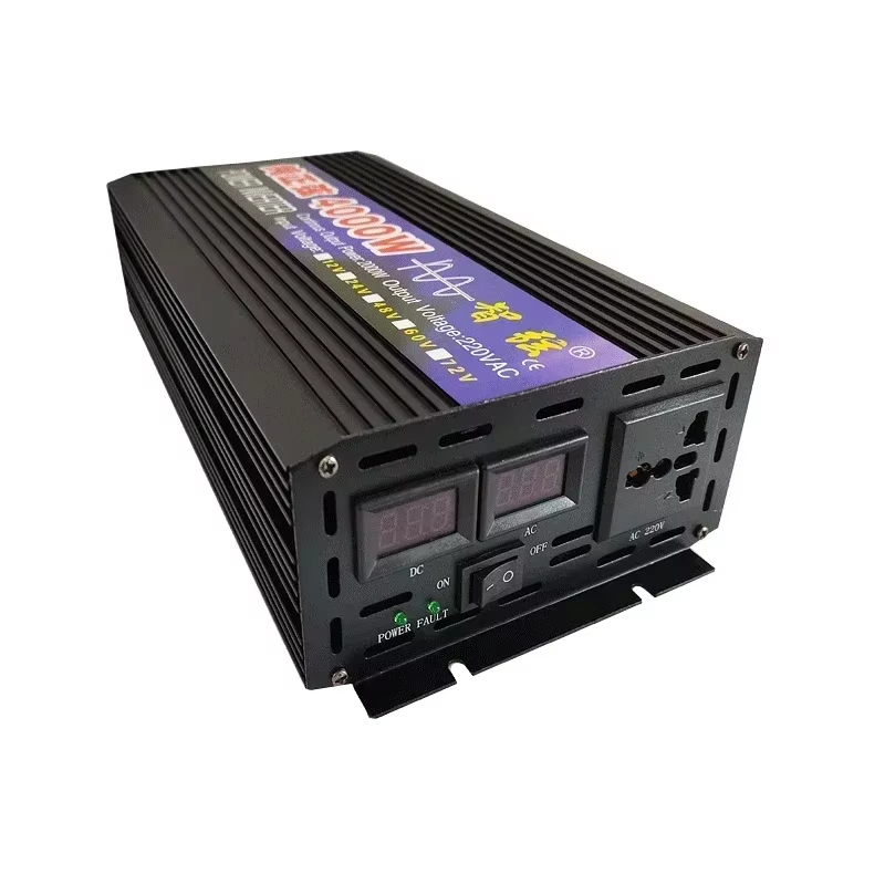Pure Sine Wave Power Inverter  - огляд і ціна Power Inverter 12V 220V 4000W Continuous