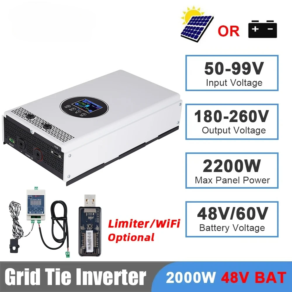 2000W 1500W Grid Tie Inverter  - огляд і ціна Grid Tie Inverter Limiter 2000W
