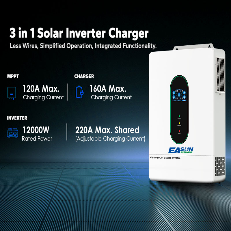 EASUN POWER US 12KW 12000W Spl - огляд і ціна Grid Tie Inverter Limiter 2000W
