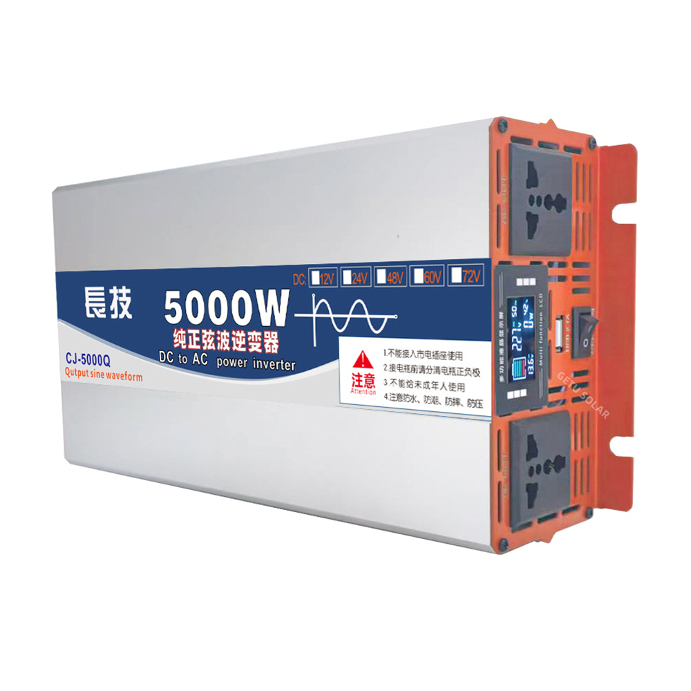Pure Sine Wave 3500W 5000W 650 - огляд і ціна Pure Sine Wave Inverter 5000W 48V 220V