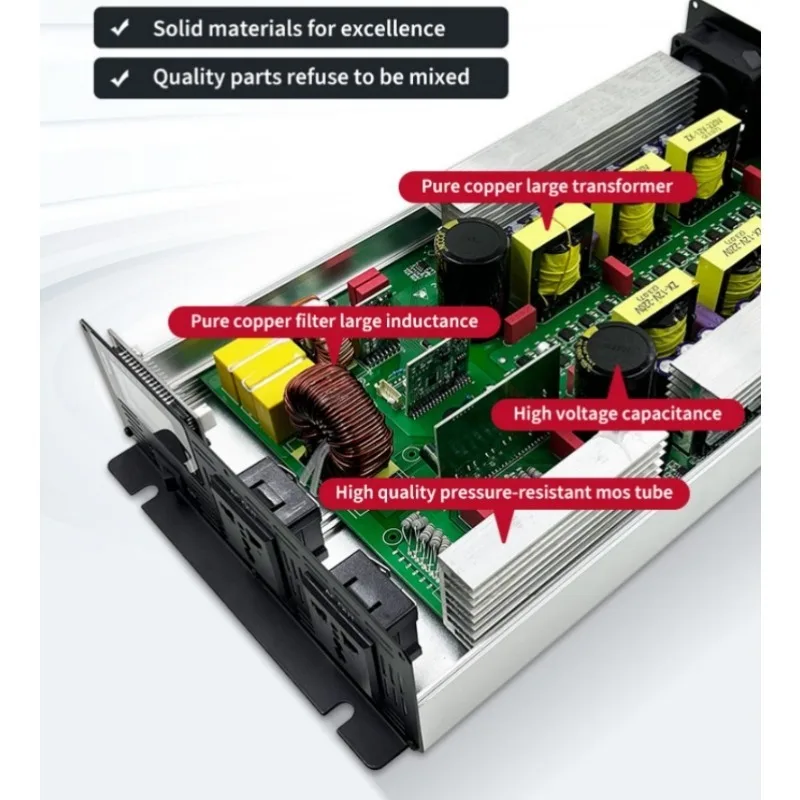 Pure Sine Wave Inverter DC 12v - огляд і ціна Pure Sine Wave Inverter 5000W 48V 220V