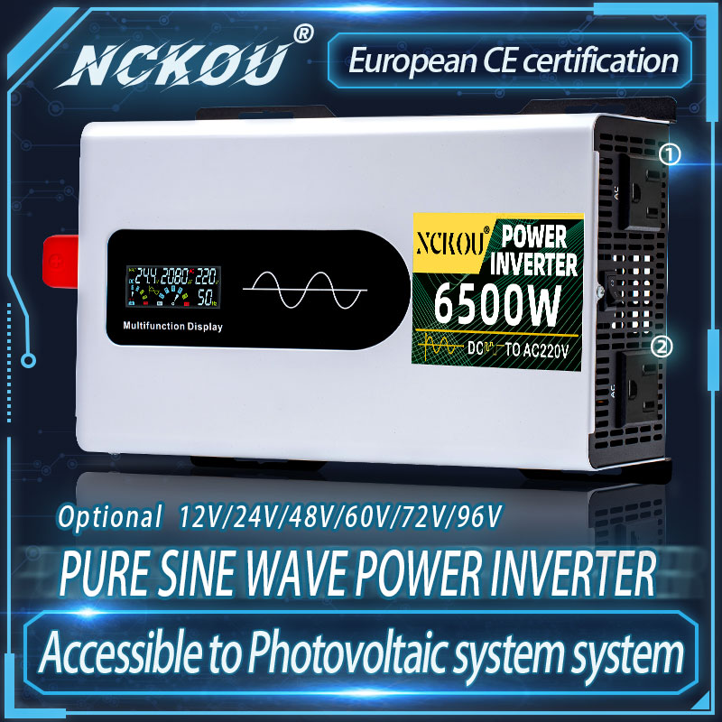 Inversor 12v 24v 48v 72v Para  - огляд і ціна Pure Sine Wave Inverter 5000W 48V 220V