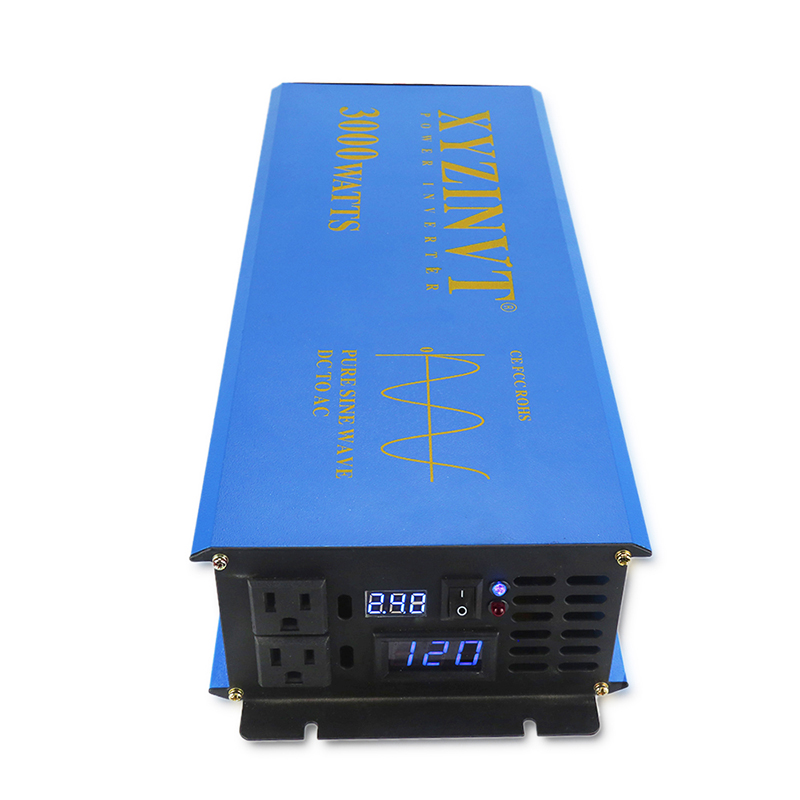 3000W Solar Power Inverter 24V - огляд і ціна Inverter Pure Sine Wave 60Hz 120V 3000W