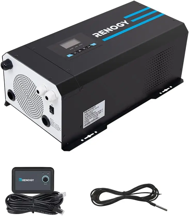 Renogy 3000w Pure Sine Wave In - огляд і ціна Rv Pure Sine Inverter Charger 3000W 12V
